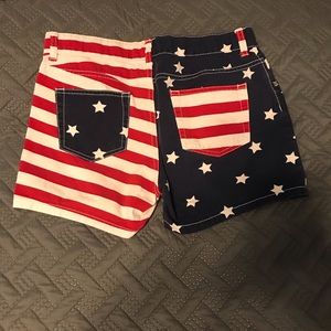 Patriotic shorts, kids, children’s place, size 14